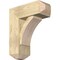 Ekena Millwork Thorton Craftsman Rough Sawn Bracket w/ Offset Brace, Douglas Fir, 8"W x 20"D x 24"H BKT0806X20X24THR04RDF - alternate 1